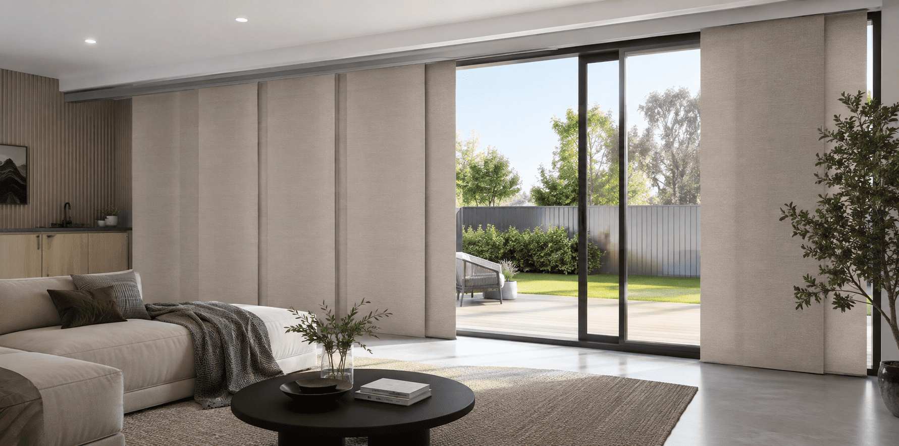 panel glide blinds