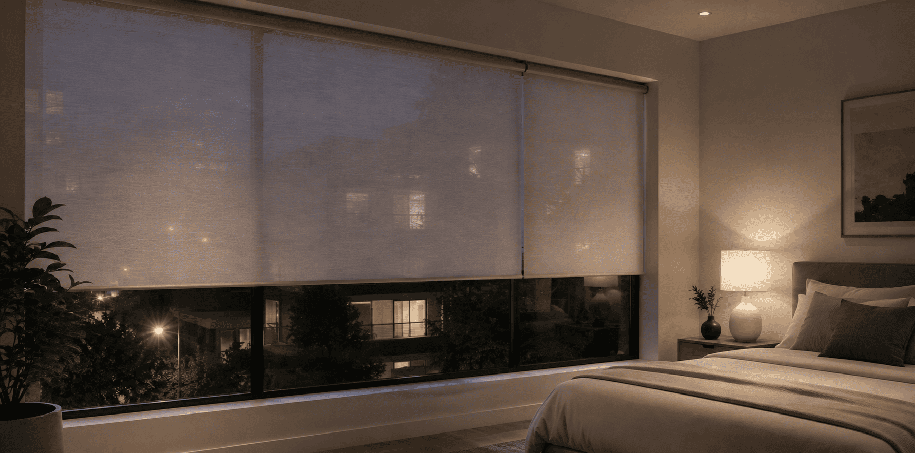 light filtering roller blinds