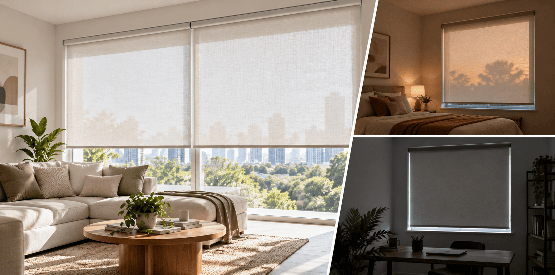 Light Filtering Roller Blinds Perth
